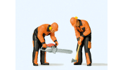 PREISER 44914 Moderne Waldarbeiter (3)