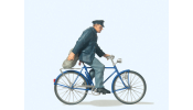 PREISER 45067 Bauer auf Fahrrad
