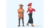 PREISER 45097 Westernheld & Lady