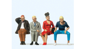 PREISER 63088 1:32 Sitzende Reisende 4 Fig.