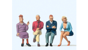 PREISER 63090 1:32 Sitzende Reisende 4 Fig.