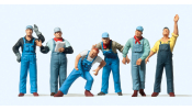 PREISER 65353 1:43 US-Bahnpersonal
