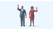 PREISER 65360 President Obama and The First