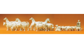 PREISER 72511 1:72 Pferde