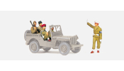 PREISER 72529 1:72 Katonai rendőrség (Militärpolizei) 1945 Wien