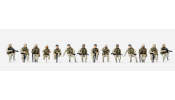 PREISER 72544 1:72 US-Army modern. Fahrer, Aufsi