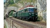 Rivarossi 2582 Electric locomotive, class 4061, 2nd series without 3rd headlight, dark green livery,DC