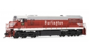 Rivarossi 2613 Diesel-electric locomotive GE U28C Chicago Burlington & Quincy, road number 571 Rivarossi 2613 Diesel-electric locomotive GE U28C Chicago Burlington & Quincy, road number 571