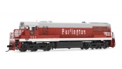 Rivarossi 2615 Diesel-electric locomotive GE U28C Chicago Burlington & Quincy, road number 563 Rivarossi 2615 Diesel-electric locomotive GE U28C Chicago Burlington & Quincy, road number 563