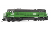 Rivarossi 2623 Diesel-electric locomotive GE U28C Burlington Northern, road number 5651 Rivarossi 2623 Diesel-electric locomotive GE U28C Burlington Northern, road number 5651