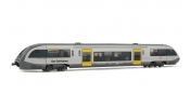 Rivarossi 2716 DB Regio, BR 641 in new silver/grey/yellow livery Der Geithainer