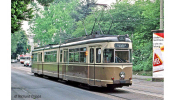 Rivarossi 2859 Tram, DUEWAG GT8, Dortmund, brown/beige livery, period IV