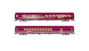 Rivarossi 4350 Euro-Express, 2-unit pack WGmh 804/854 + WGmh 132, ep. VI