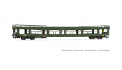 Rivarossi 4381 DB AG, DDm 916 car transporter, green livery, ep. IV
