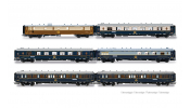Rivarossi 4423  Intraflug/CIWL, 6-unit pack   50 years of Nostalgie-Istanbul-Orient-Express  , 1976 