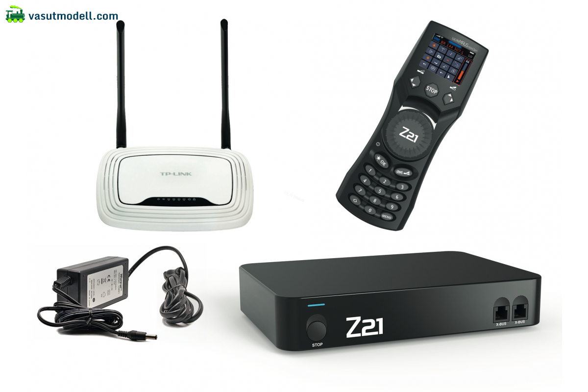 ROCO 1000020 Profi digitális készlet: Z21 központ + Z21 WLANMAUS newGen kézivezérlő ROCO 1000020 Profi digitális készlet: Z21 központ + Z21 WLANMAUS newGen kézivezérlő