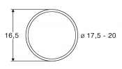 ROCO 40077 H0 AC Tapadógyűrű 17.5-20 mm-es kerékre (10 db)