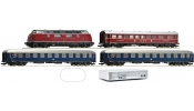 ROCO 41507 Digitális kezdőkészlet: Személyvonat, V200, DB + z21 vezérlő (egyszerűsített Z21) ROCO 41507 Digitális kezdőkészlet: Személyvonat, V200, DB + z21 vezérlő (egyszerűsített Z21)