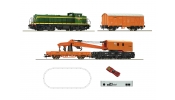 ROCO 51305 Digitális kezdőkészlet: Dízelmozdony, D.307 + pályafenntartó szerelvény, Renfe (z21 Start központ + MultiMaus) ROCO 51305 Digitális kezdőkészlet: Dízelmozdony, D.307 + pályafenntartó szerelvény, Renfe (z21 Start központ + MultiMaus)