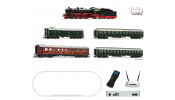 ROCO 51313 Digitális kezdőkészlet: BR18.6+D-Zug DB (z21 Start központ + WLAN MultiMaus, ágyazatos ROCO-Line sínnel) ROCO 51313 Digitális kezdőkészlet: BR18.6+D-Zug DB (z21 Start központ + WLAN MultiMaus, ágyazatos ROCO-Line sínnel)