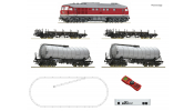 ROCO 51328 Digitális kezdőkészlet: Dízelmozdony, BR 142 + tehervonat (z21 Start központ+MultiMaus, ágyazatos ROCO-Line sínnel), DCC-hangos ROCO 51328 Digitális kezdőkészlet: Dízelmozdony, BR 142 + tehervonat (z21 Start központ+MultiMaus, ágyazatos ROCO-Line sínnel), DCC-hangos