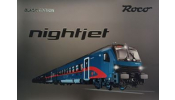 ROCO 5510005 Nightjet (7-részes), Black Edition, ÖBB, VI, DCC