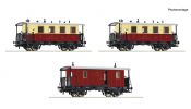 ROCO 6200063 3er Set Personenzug Sonnblick-