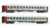 ROCO 6200099 2-tlg. Set: Reisezugwagen, Snällt?get