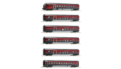 ROCO 6200178 6er Set Railjet ÖBB DC