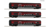 ROCO 6200179 3er Set Railjet ÖBB DC
