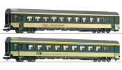 ROCO 6200213  2er Set Personenwagen   Voralpen Express   SOB #2 