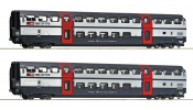 ROCO 6200217 2er Set 2. Kl. Doppelstockwagen IC2000 #2