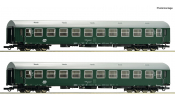 ROCO 6200222 2er Set Personenwagen 2. Kl. Y/B 70 CD