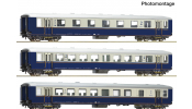 ROCO 6200244 3er Set Schlierenwagen Regiobahn