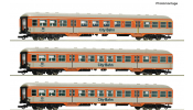 ROCO 6200247 3er Set Silberlinge Citybahn DB
