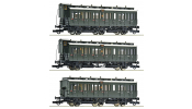 ROCO 6200254 3er Set Abteilwagen DRG ROCO 6200254 3er Set Abteilwagen DRG