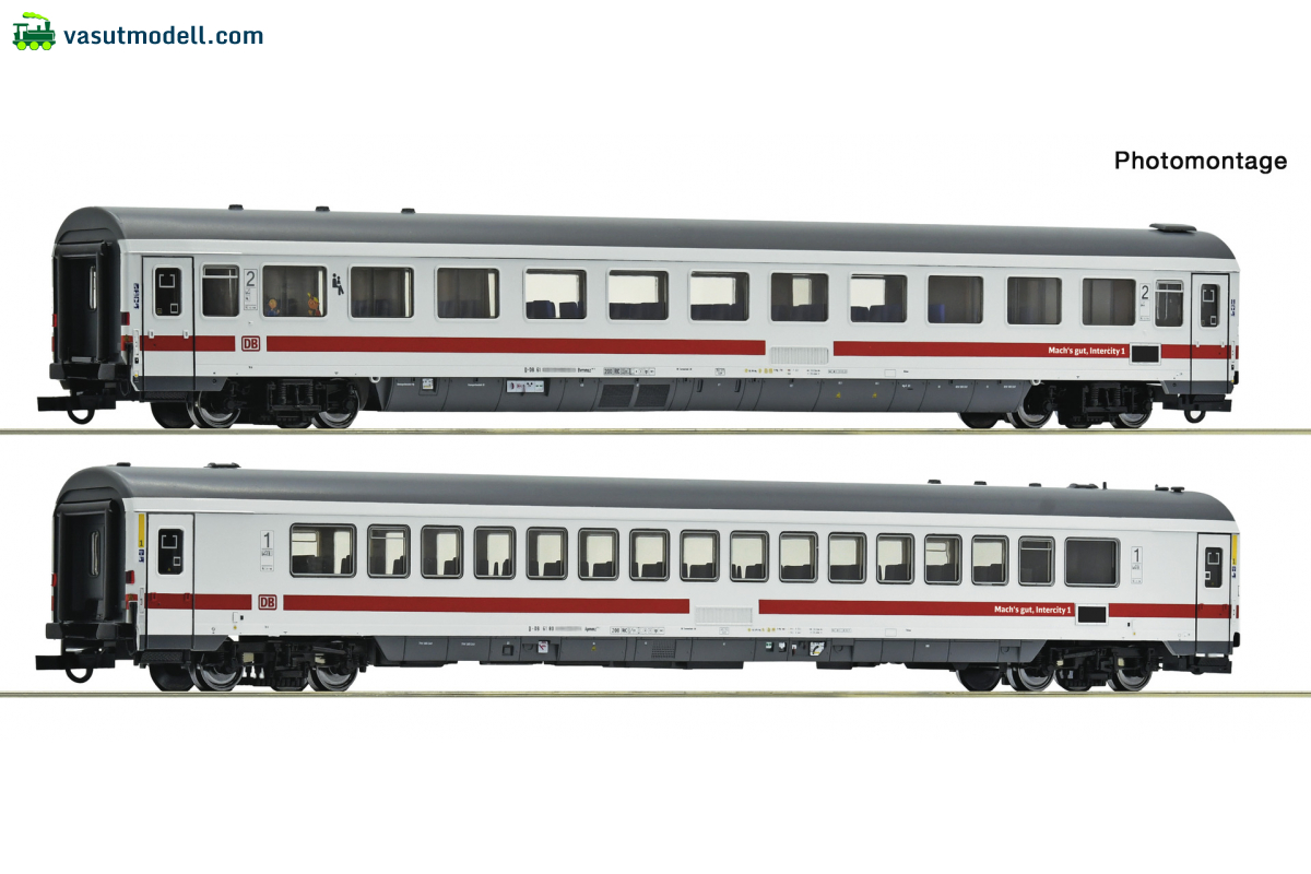 ROCO 6200358 Személykocsi (2 db), 2. osztály, 55 Jahre InterCity, DB-AG, VI ROCO 6200358 Személykocsi (2 db), 2. osztály, 55 Jahre InterCity, DB-AG, VI