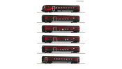 ROCO 6220178 6er Set Railjet ÖBB AC+Innenbeleuchtung