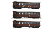 ROCO 6240002 3er Set Personenzug Növog