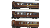 ROCO 6240006 3er Set Personenwagen Ötscherbär