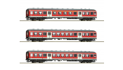 ROCO 6280021 3er Set n-Wagen DB-AG