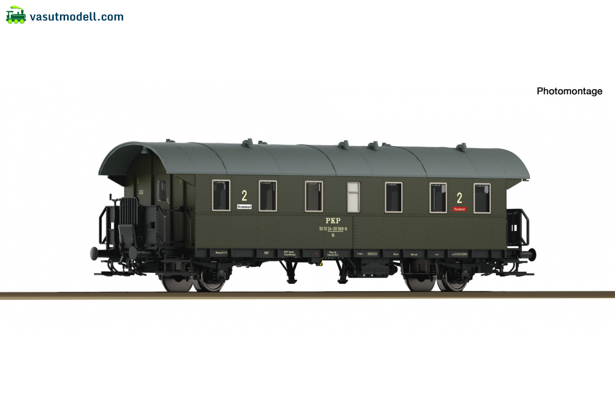 ROCO 6280082 Personenwagen Donnerbüchse Bi PKP #1 ROCO 6280082 Personenwagen Donnerbüchse Bi PKP #1