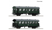 ROCO 6280085 2er Set Personenwagen Donnerbüchse Reko DR ROCO 6280085 2er Set Personenwagen Donnerbüchse Reko DR