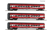 ROCO 6280097 3er Set Railjet 175 Jahre ÖBB DC ROCO 6280097 3er Set Railjet 175 Jahre ÖBB DC