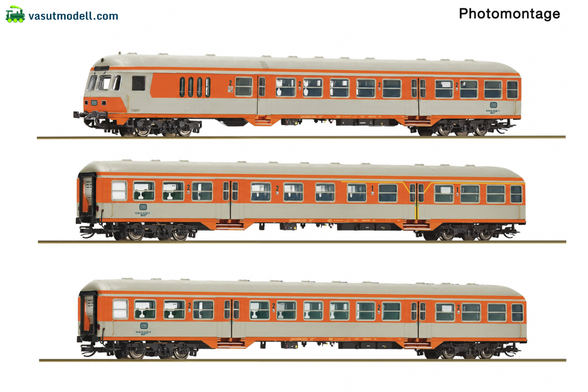 ROCO 6290090 3er Set n-Wagen Citybahn DB-AG DCC ROCO 6290090 3er Set n-Wagen Citybahn DB-AG DCC