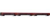 ROCO 64182 Személykocsi készlet (3 db), Railjet 162, ÖBB, VI, DCC + belső világítás ROCO 64182 Személykocsi készlet (3 db), Railjet 162, ÖBB, VI, DCC + belső világítás