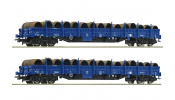 ROCO 6600099 2er Set Rungenwag. Res PKP-Car