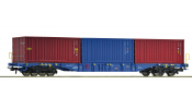 ROCO 6600145 Cont.Tragwag. Sgns CDC + Container ROCO 6600145 Cont.Tragwag. Sgns CDC + Container