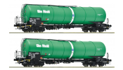 ROCO 6600147 2-tlg. Set: Kesselwagen, OnRail