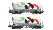 ROCO 6600192 2-tlg. Set: Silowagen, Holcim